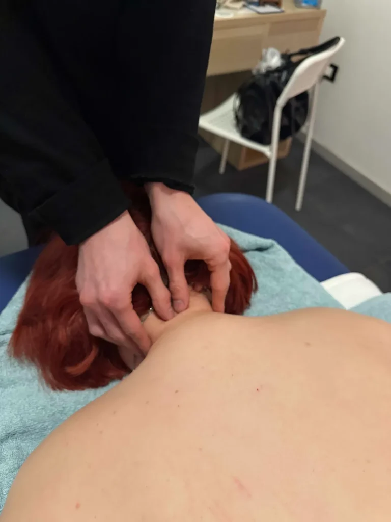 come si svolge il trattamento - massaggio linfodrenante